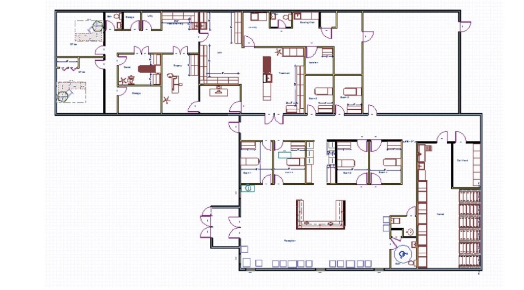 Brownsburg Animal Clinic floorplan